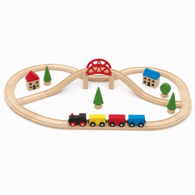Поїзд дерев'яний «Train»